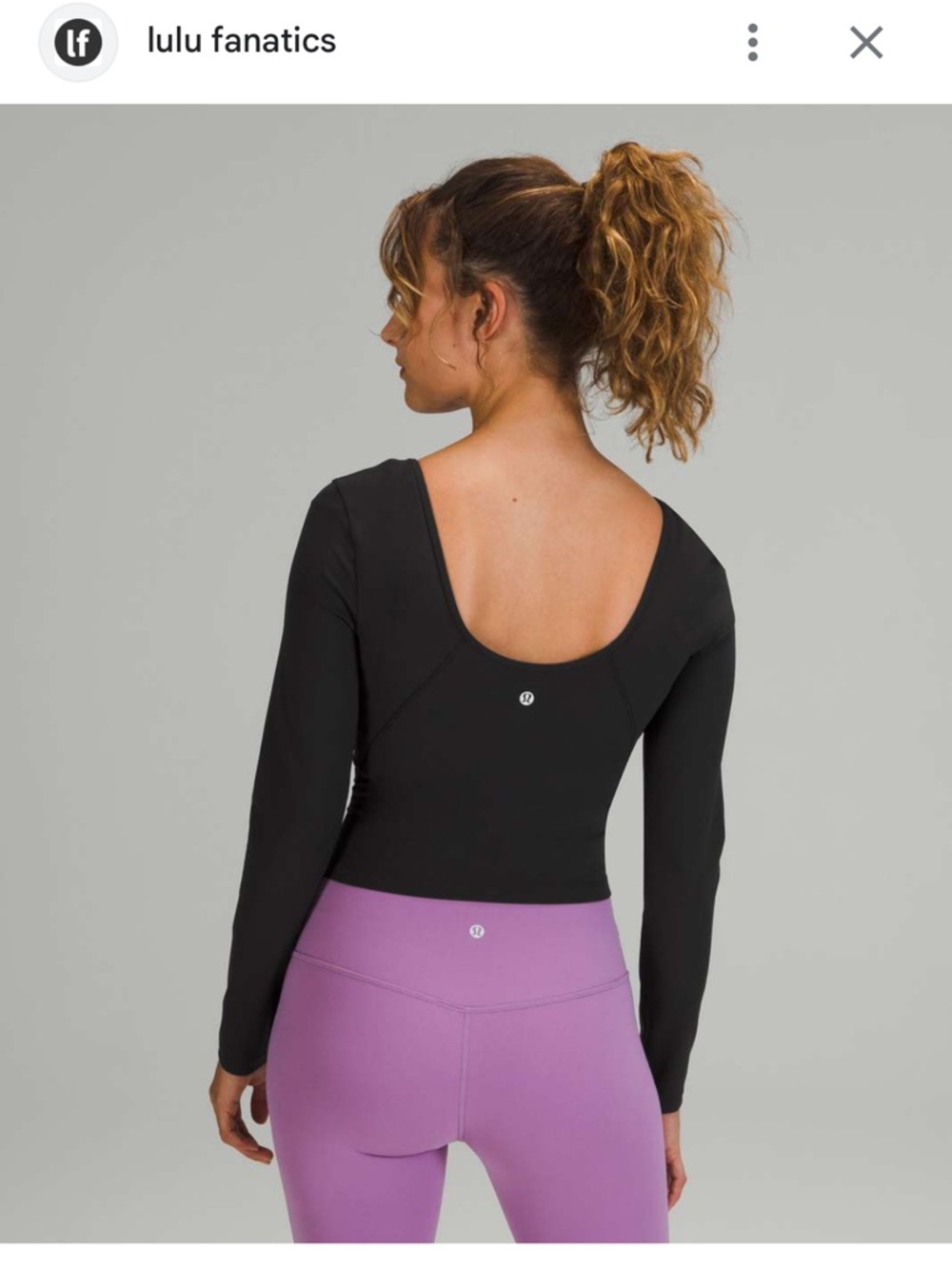 Lululemon Long Sleeve Align Size 8